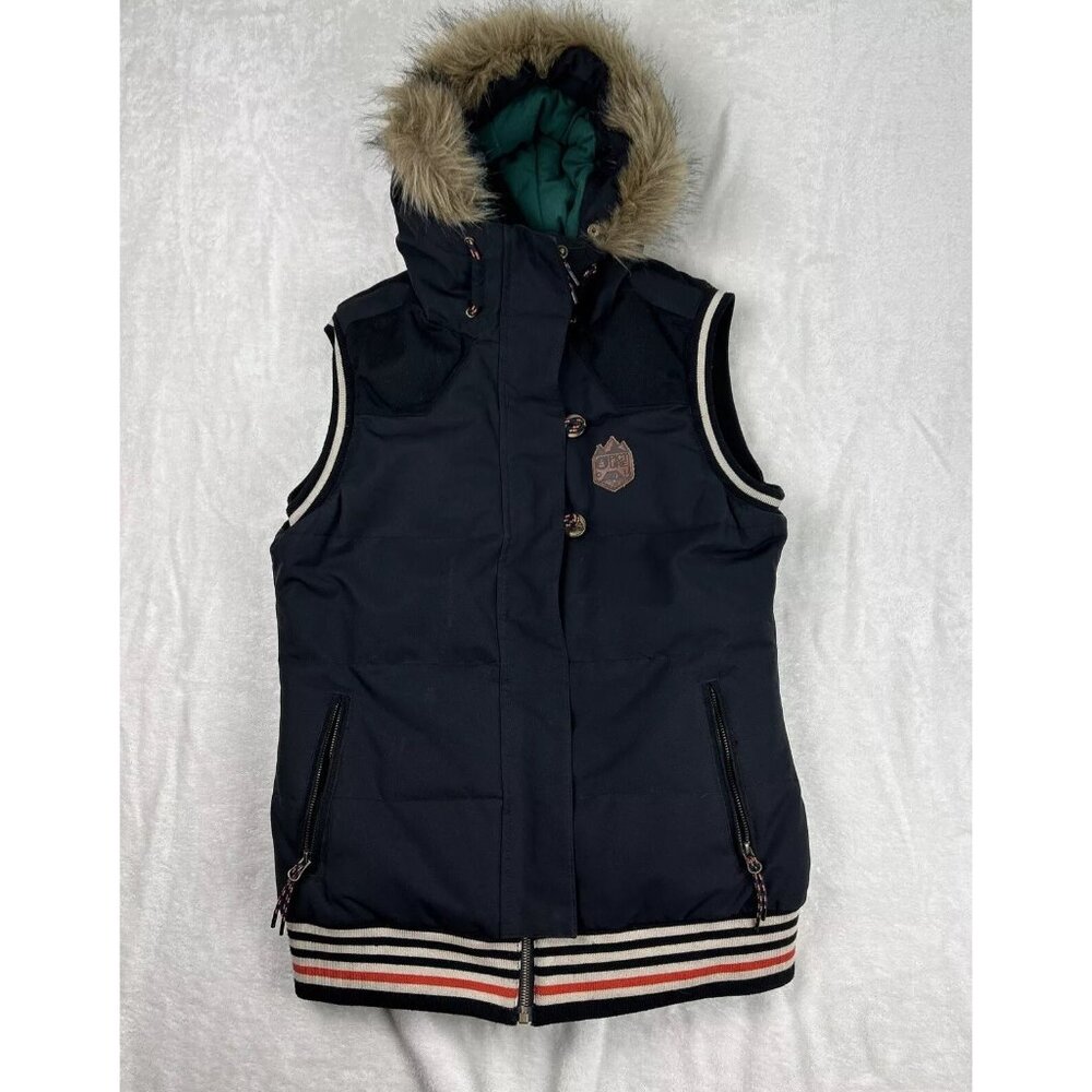 Womens Picture Organic Clothing Insulated Down Puffer Vest Size US Small Recycle